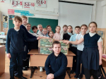 Ученики школы в Арсеньеве присоединились к общероссийской инициативе «Вместе к Победе!» 0