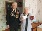 В Арсеньеве продолжается вручение ветеранам медалей к 80-летию Победы