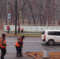 Покраска леерного ограждения, установка дорожного знака... - PrimGorod.Ru