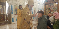 Архиерейское богослужение в день памяти мч. Нестора Солунского (+ Фото + Видео) - Арсеньевская епархия