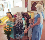 В день престольного праздника в храм с. Яковлевка доставлены мощи свт. Иннокентия Московского (+ Фото)