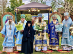 Владыка Гурий принял участие в престольном празднике Богородице-Рождественского монастыря с. Линевичи (+ Фото)